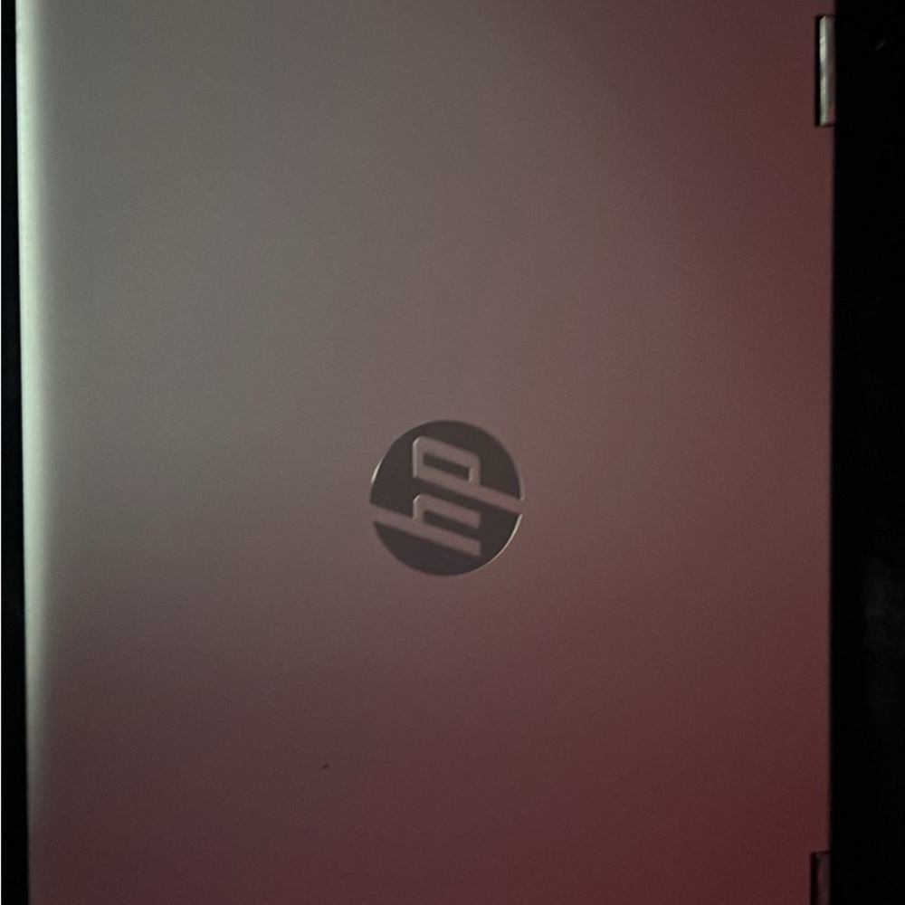 HP Metallic Silver Laptop